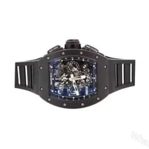 View 3 of Richard Mille RM 011 FM Super Clone : Black Phantom Carbon Fibre Flyback Chronograph