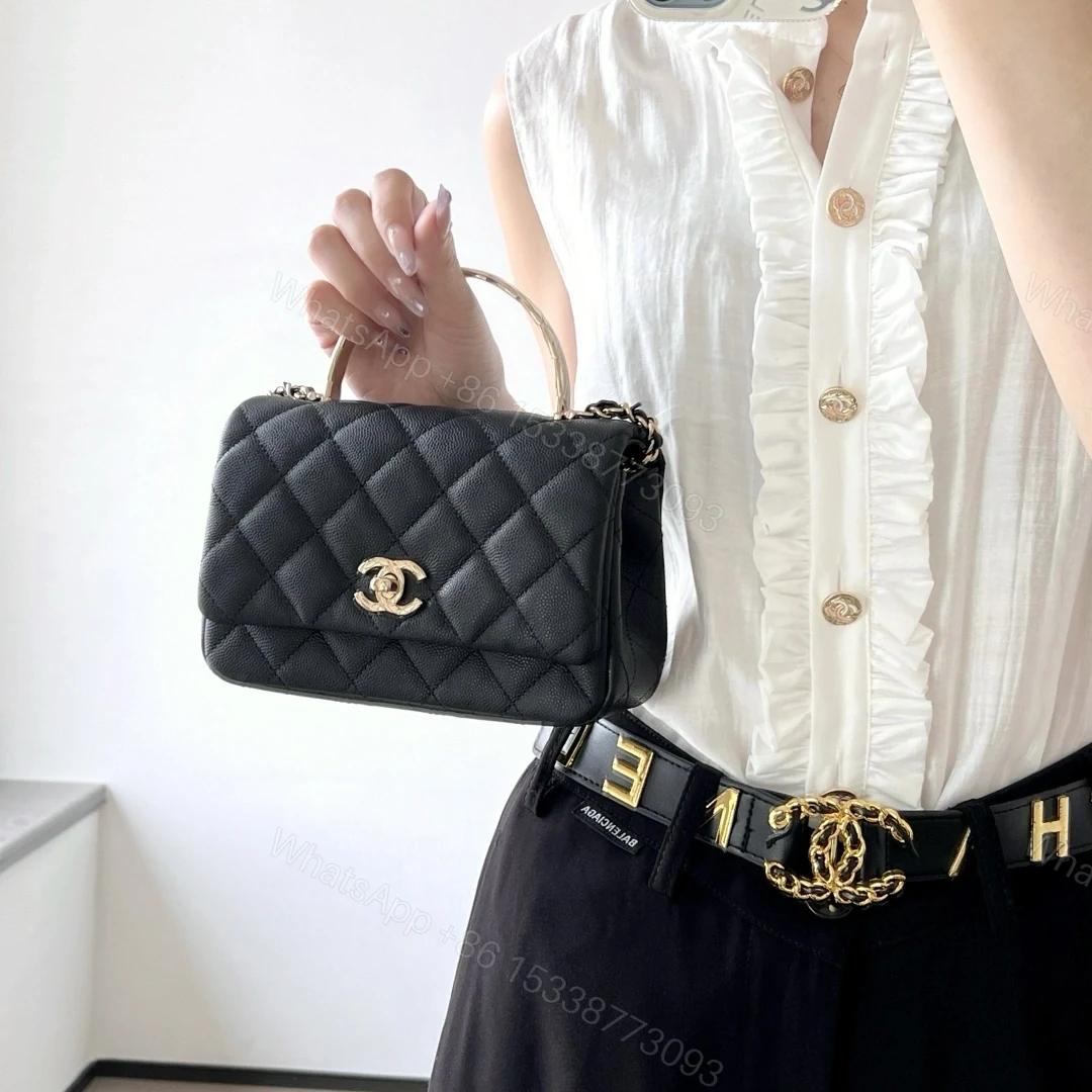 View 20 of 高仿Chanel*25S系列AP4579荔枝牛皮WOC手袋Mini免檢版
