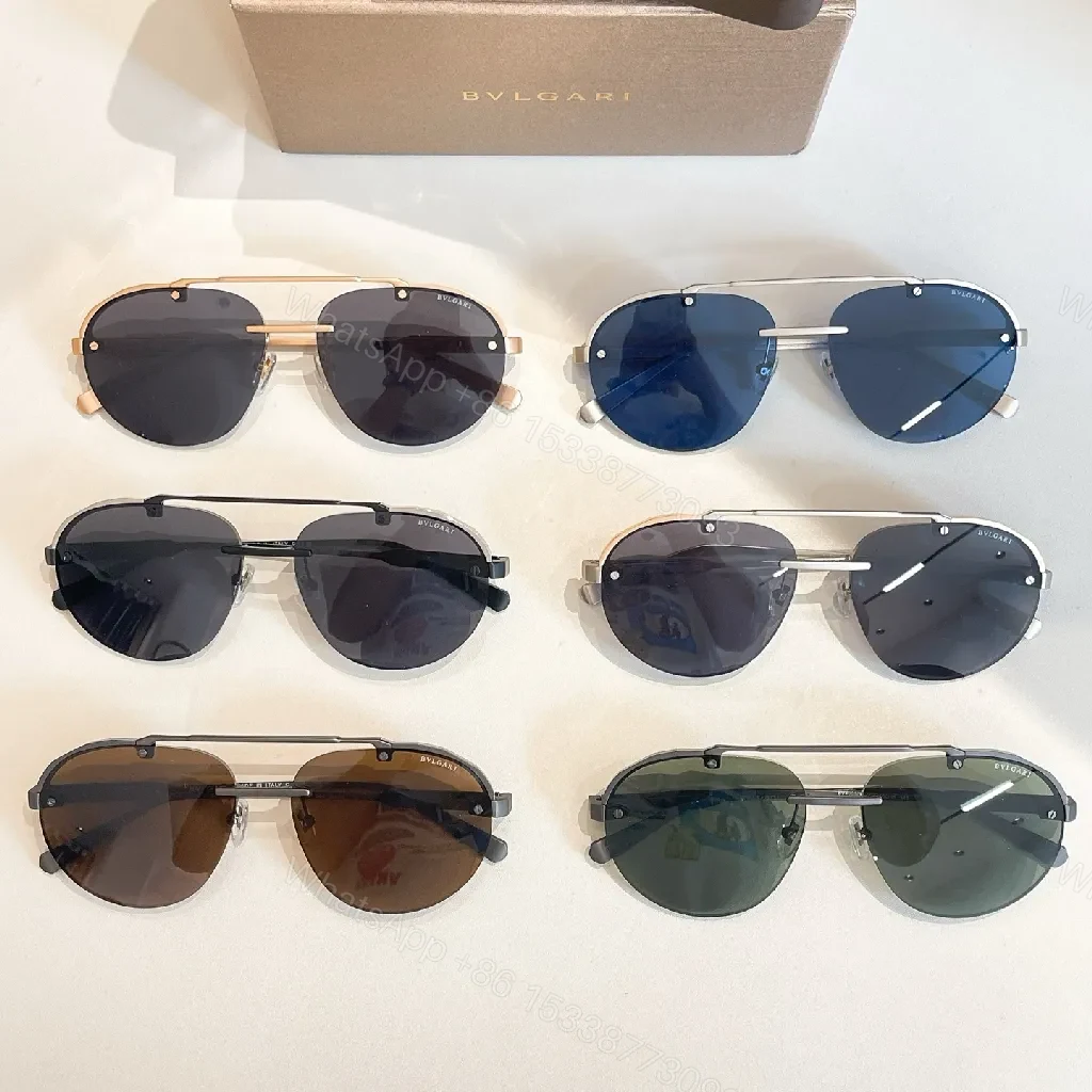 View 9 of Gunmetal Aviator Sunglasses: Polarized, Lightweight Stainless Steel Shades