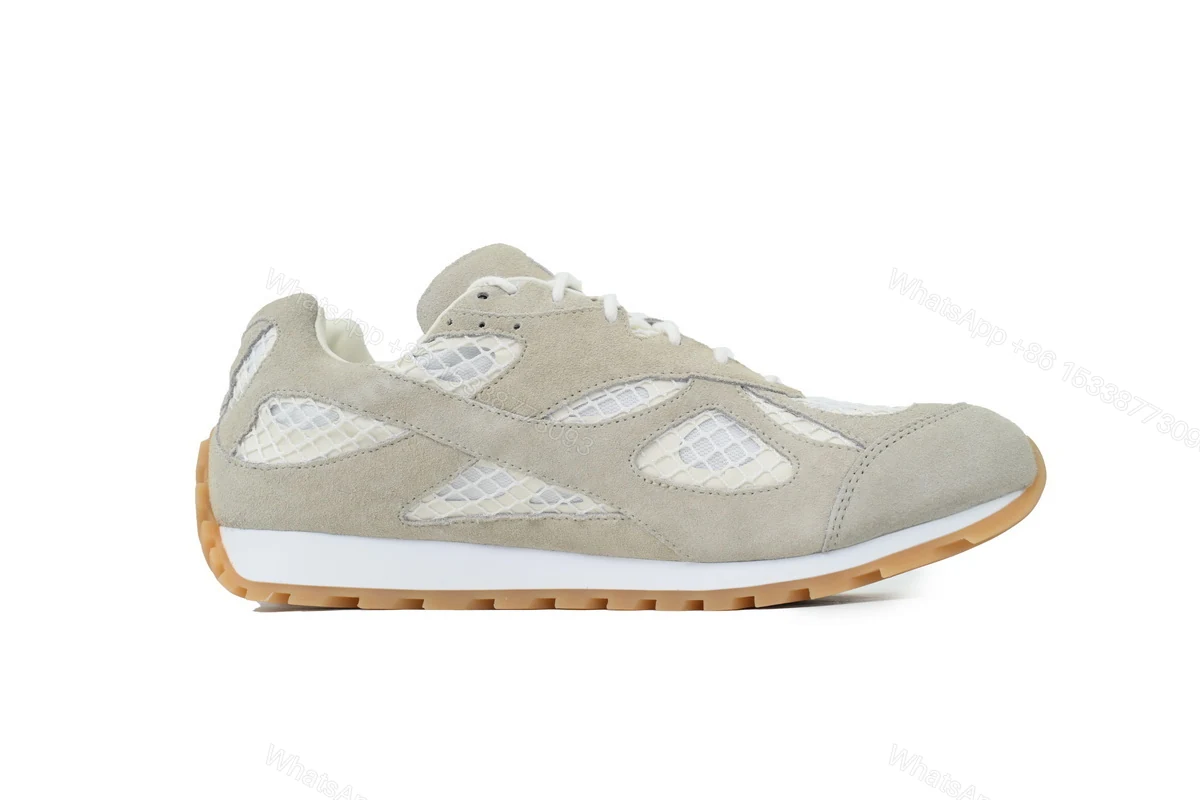 Bottega Veneta Orbit Suede Gray — view 2