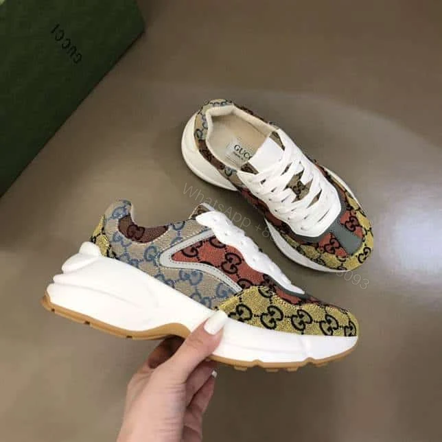View 8 of Men’s Rhyton GG Multicolor sneaker – GC90