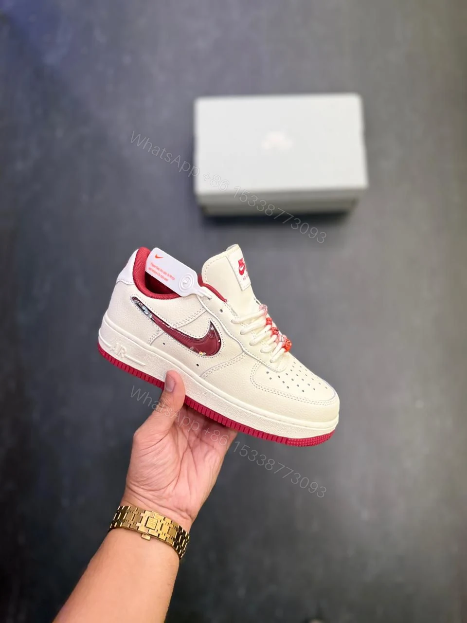 View 6 of First Copy Nike Air Force 1 Valentine 2025 Edition