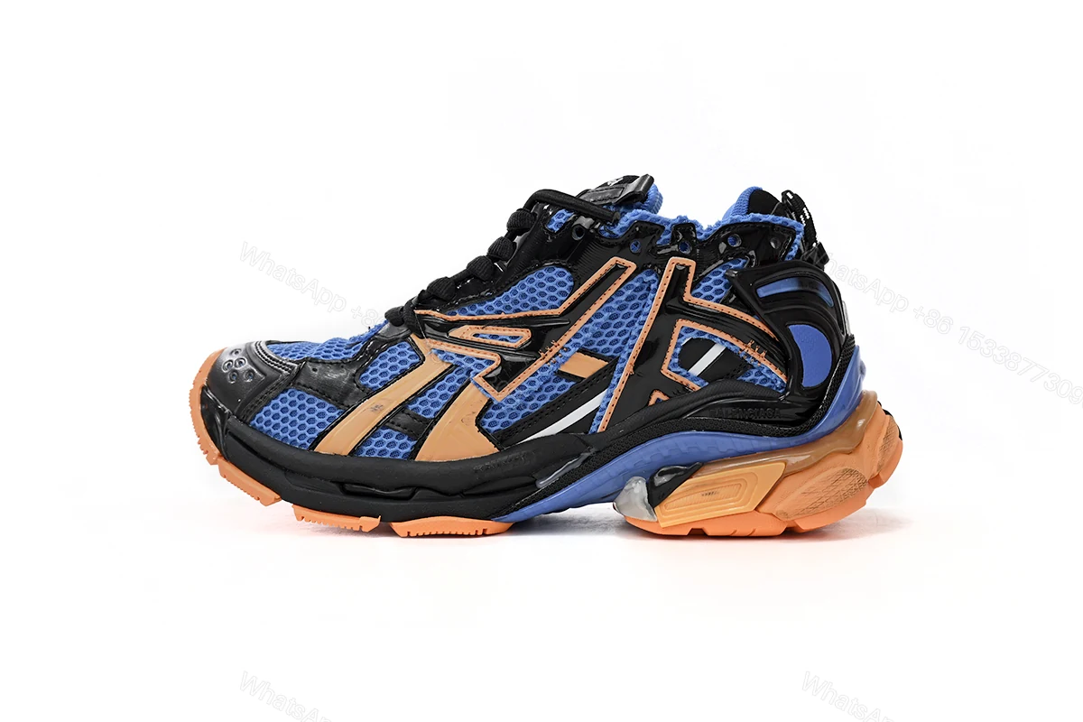 View 13 of Balenciaga Runner Blue Yellow Black 677402 W3RB2 1120