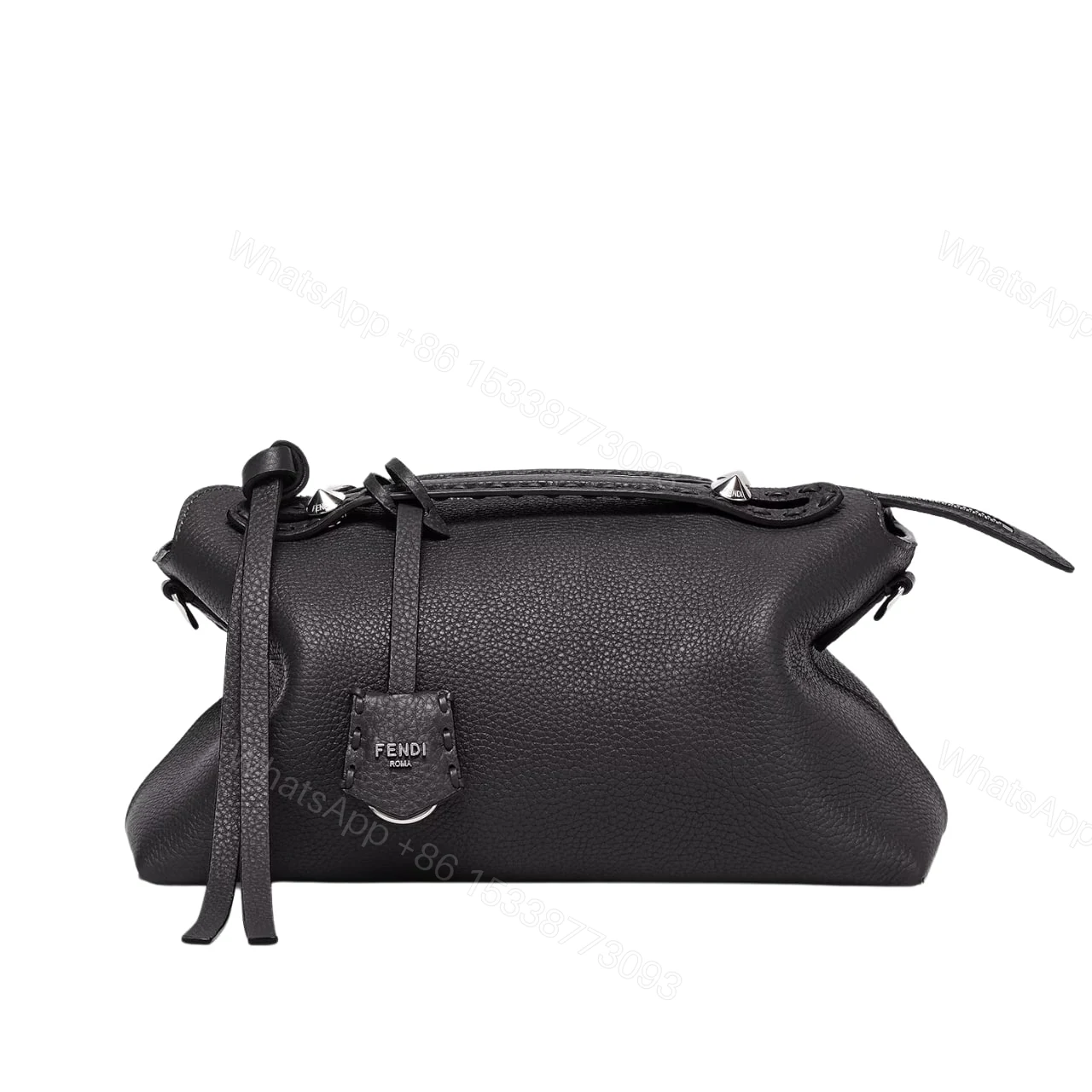 FENDI BY THE WAY SELLERIA MEDIUM BLACK 20CM 8BL155ASU2F0GXN — view 1