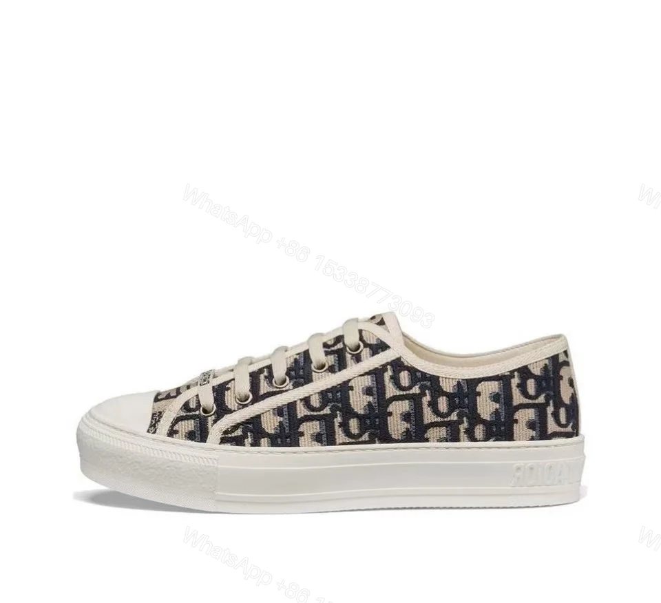 View 5 of Dior Walk'N'Dior Oblique Navy Canvas KCK211OBE_S56B
