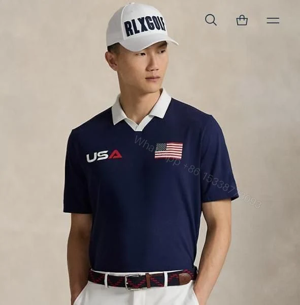 FIRST COPY RALPH LAUREN IMPORTED SUMMER COLLAR POLO T-SHIRT — view 2