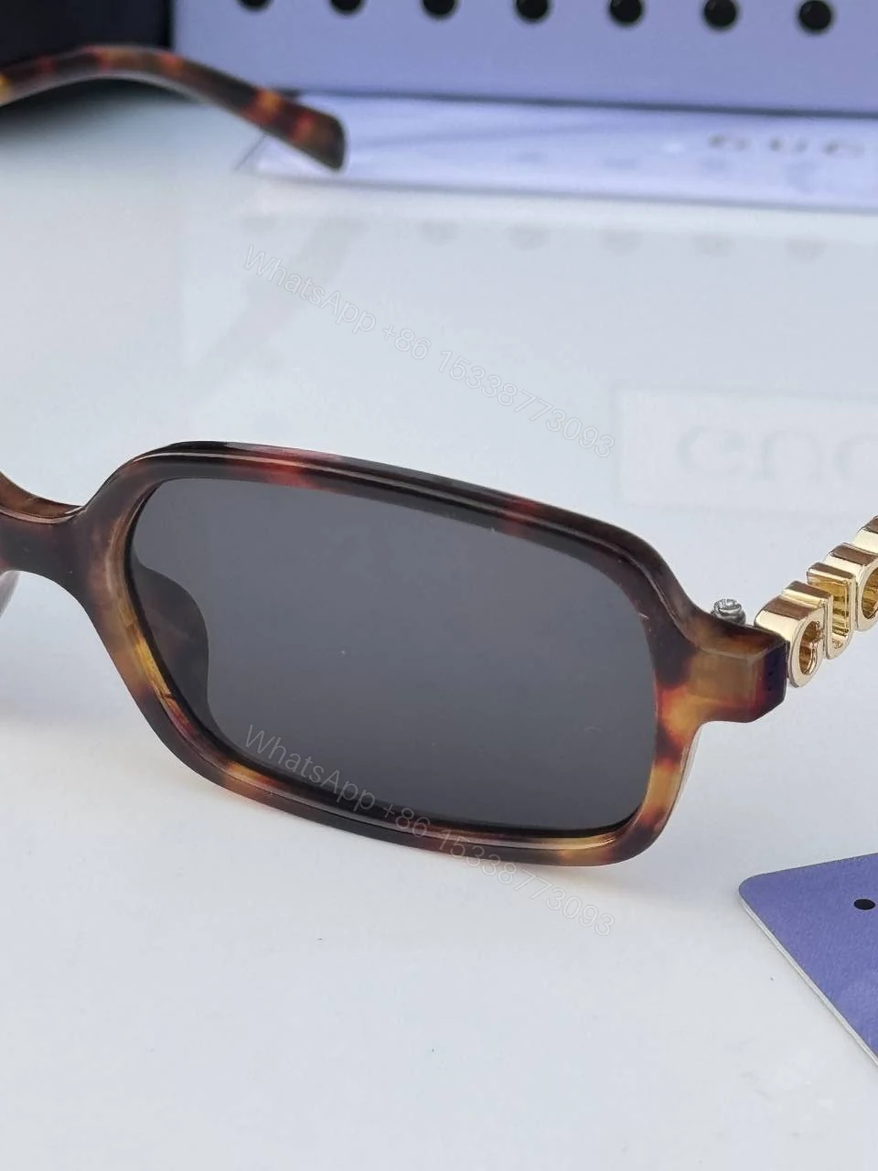 View 5 of First Copy Gucci 5620 Tiger Black Luxury Designer Sunglasses Premium UV Protection Eyewear