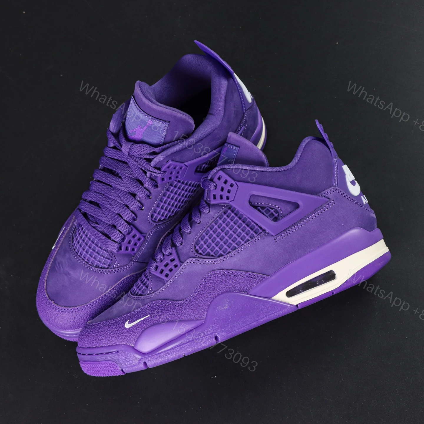 View 8 of Jordan 4 Retro Nigel Sylvester Brick by Brick Purple