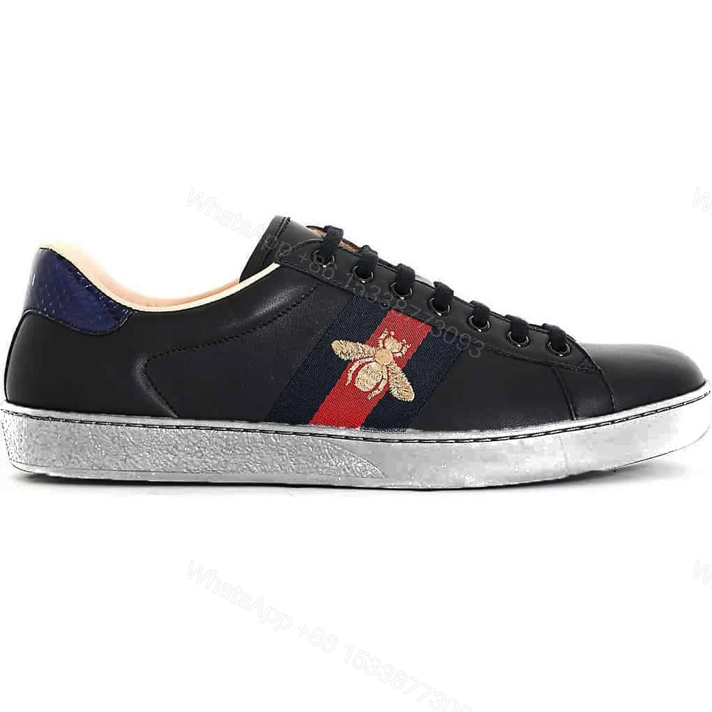 GUCCI ACE EMBROIDERED BEE SNEAKER – GC37 — view 1