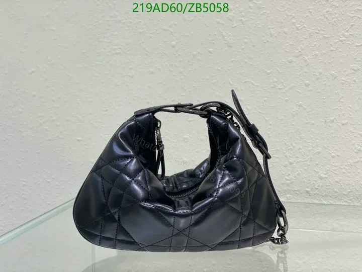 View 3 of Chanel Quilted Leather Bag Mirror YZ87423