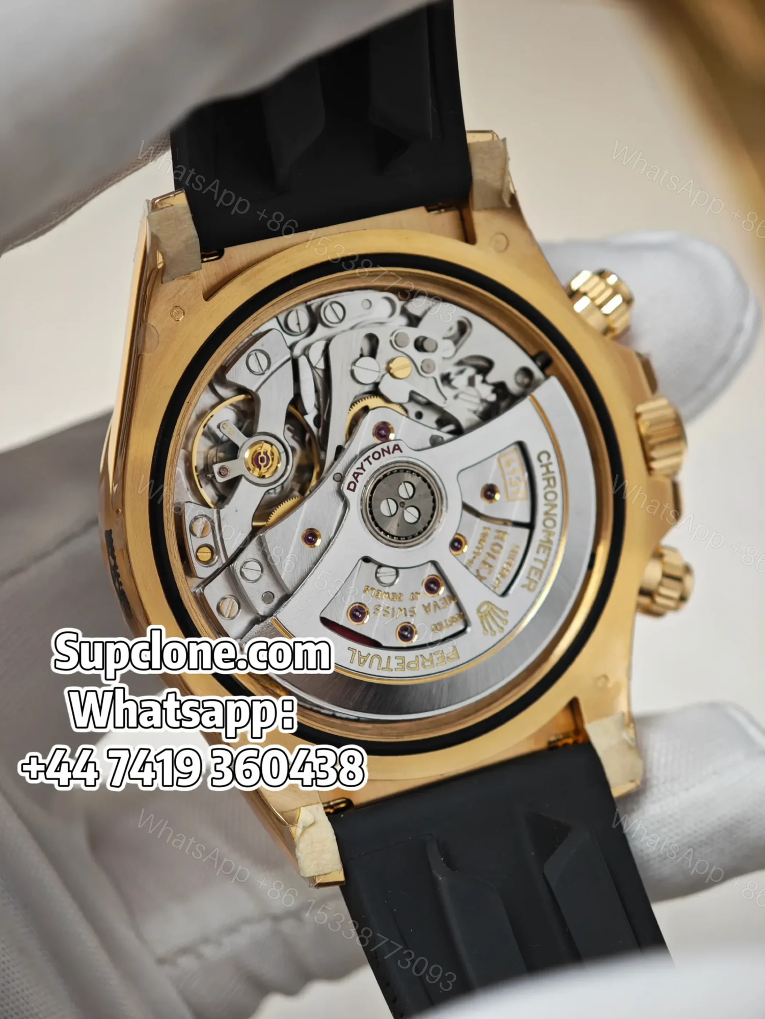 View 3 of Rolex Daytona Super Clone M126518ln-0002 – White Dial 4131 Movement