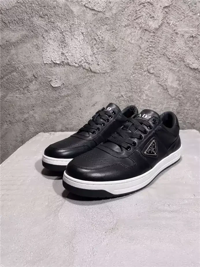 View 3 of PRADA DOWNTOWN LEATHER SNEAKERS – PRD037