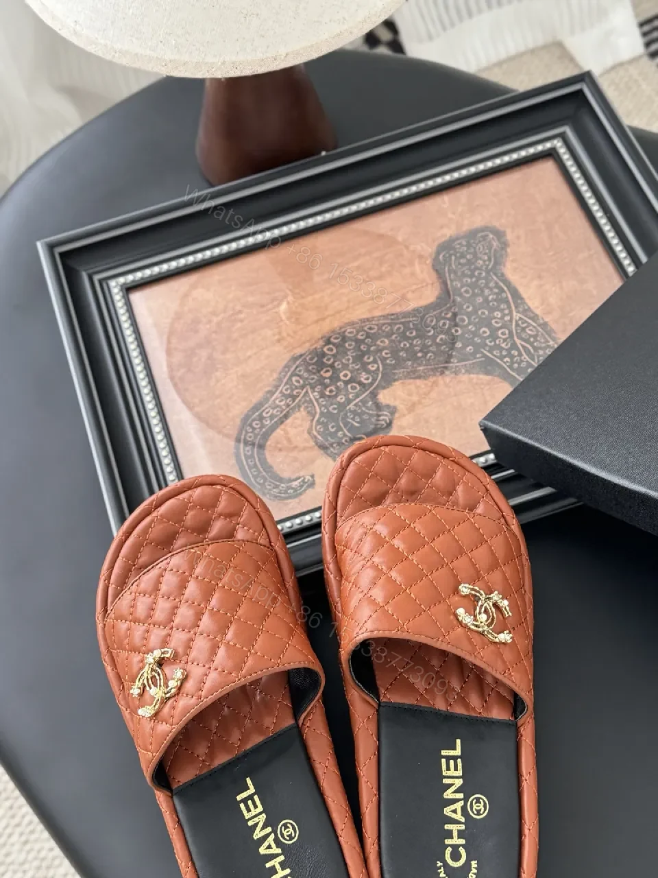 View 6 of Quilted Leather Mule: Luxe Comfort, All-Day Wear