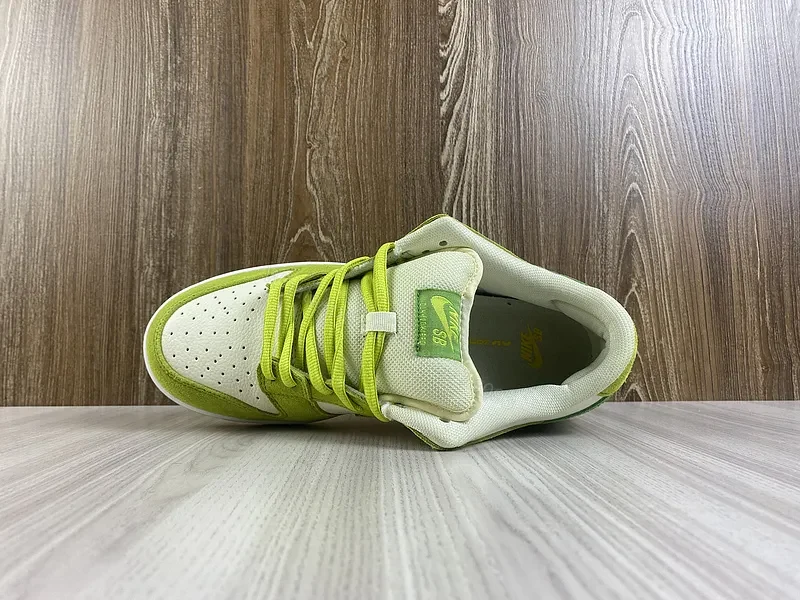 View 7 of Neon Lime Nike-Style Low Sneakers: Bold Comfort