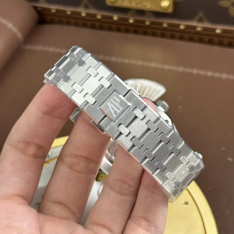 View 11 of Replica AP Royal Oak Flying Tourbillon White Gold Grey Dial 41mm