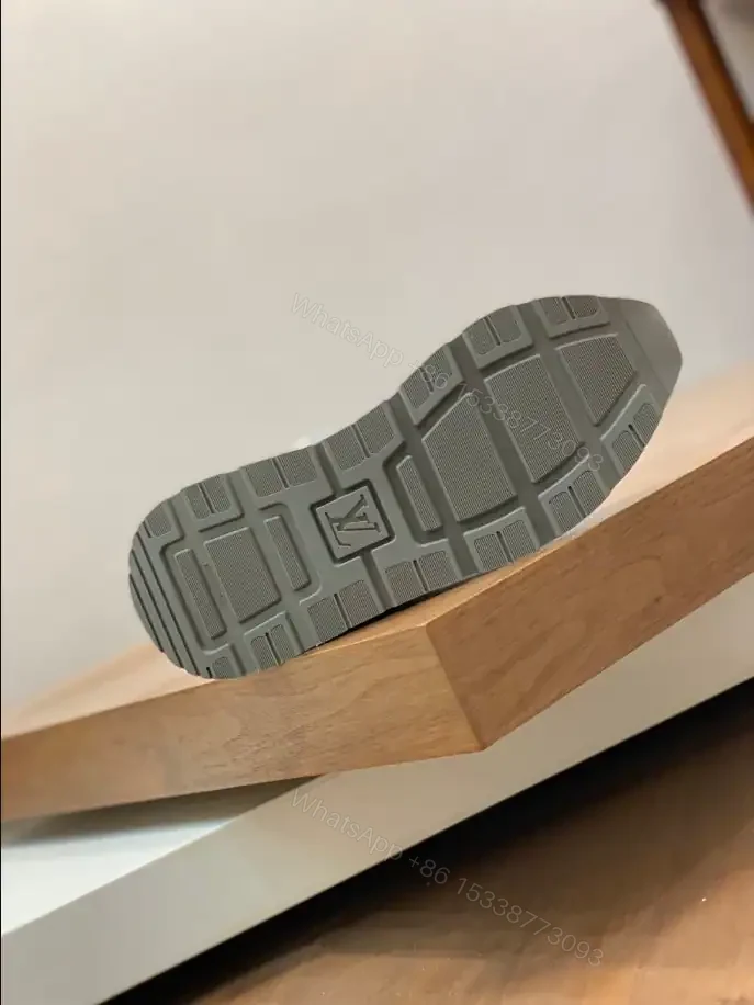 View 6 of LOUIS VUITTON RUN AWAY SNEAKERS IN WHITE AND BLUE – LSVT360