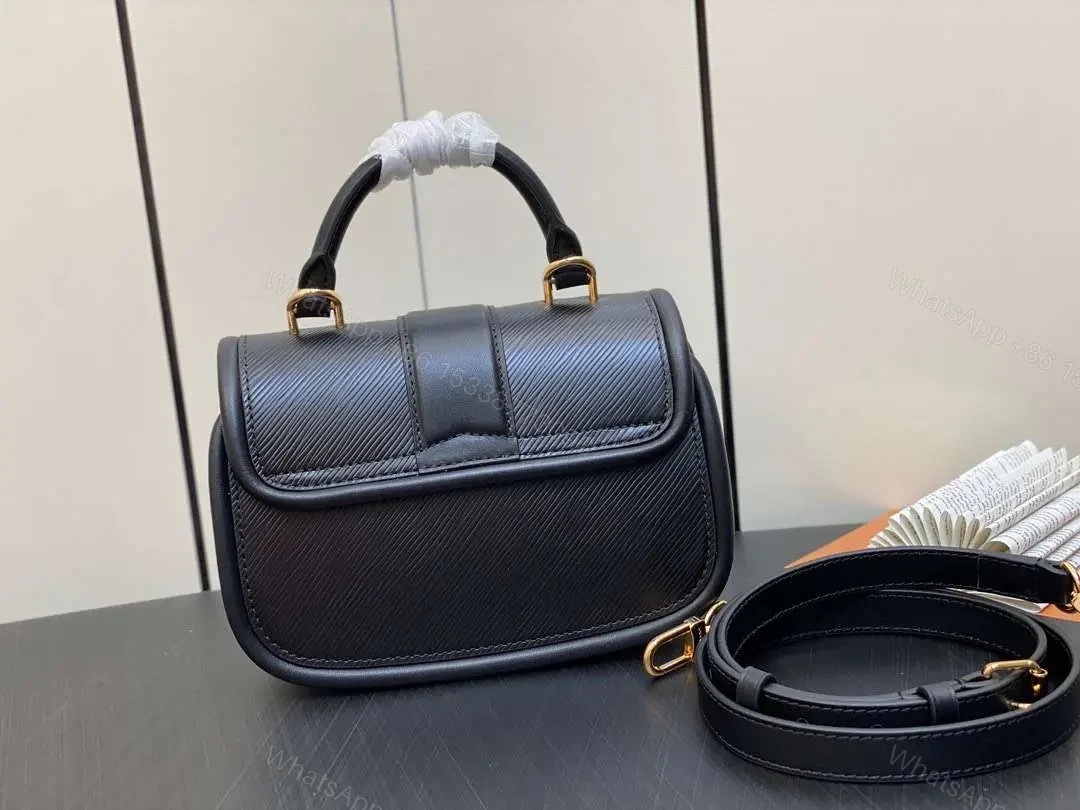 View 3 of Louis Vuitton Hide and Seek Bag Black Woman’s Handbags 21x15x8cm