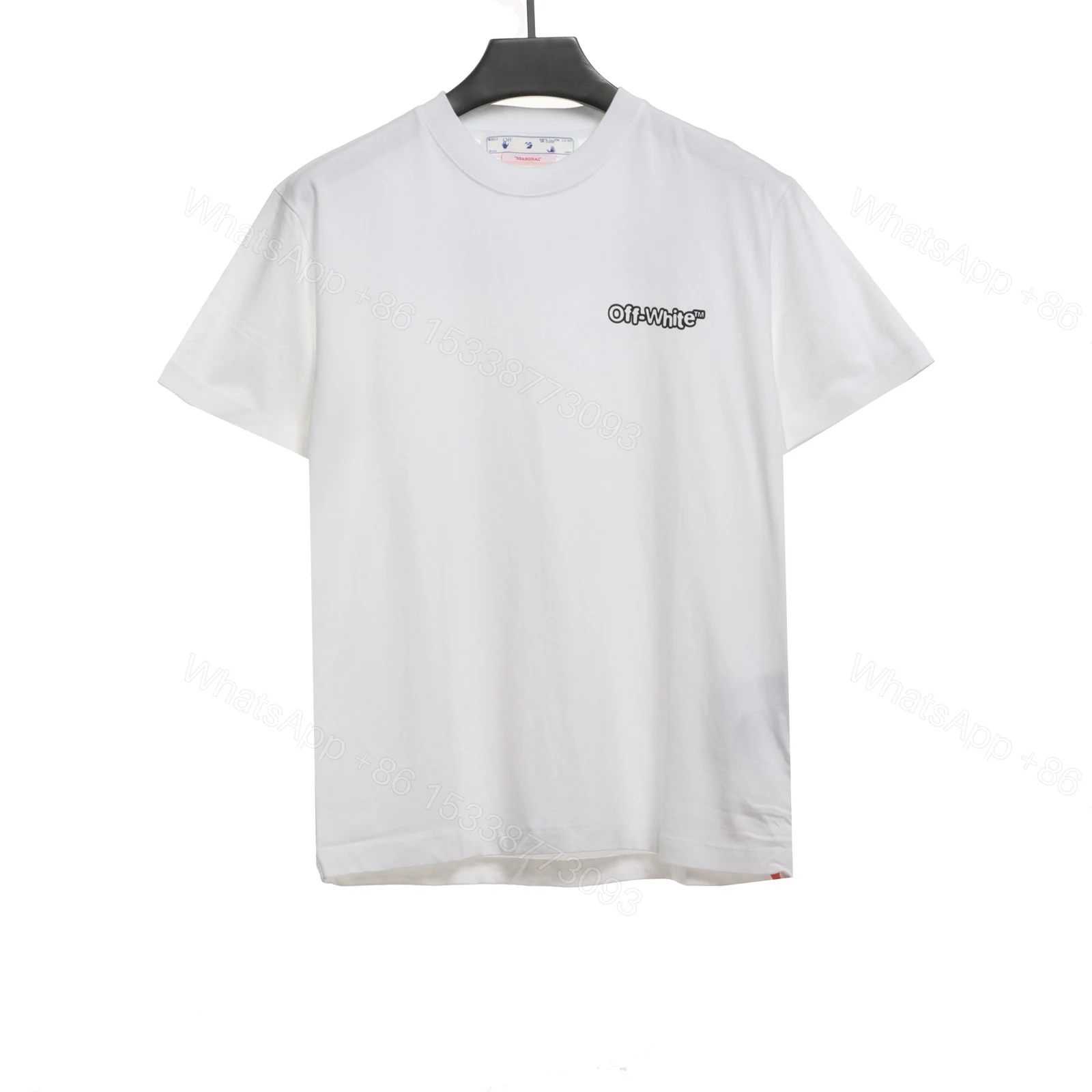 View 2 of Off-White Simple Logo White T-Shirt