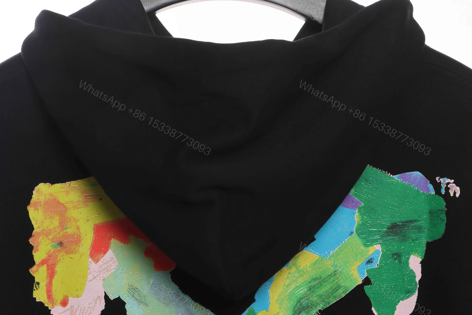 View 4 of Off-White Graffiti Ink Arrow Hoodie