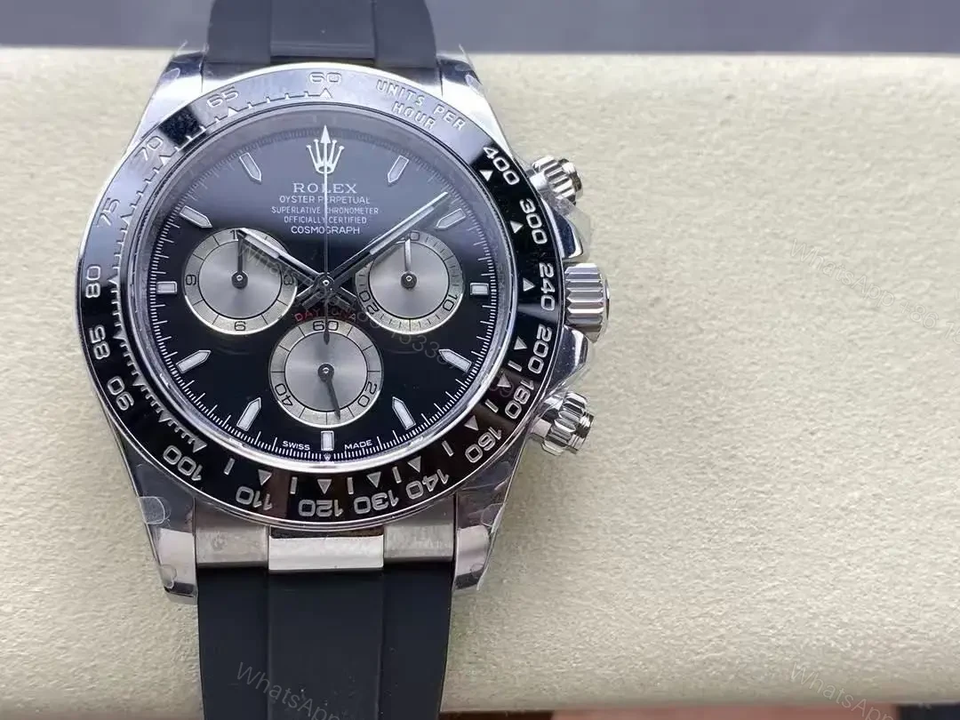 View 2 of Superclone Rolex Daytona black Dial 126519LN