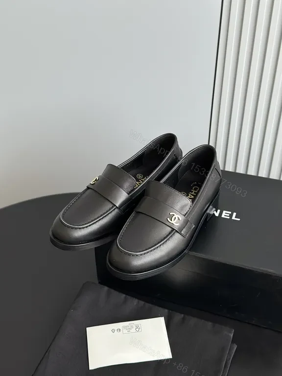View 6 of Classic Quilted Moccasin Loafers with Gold Emblems â€” All-Day Comfort