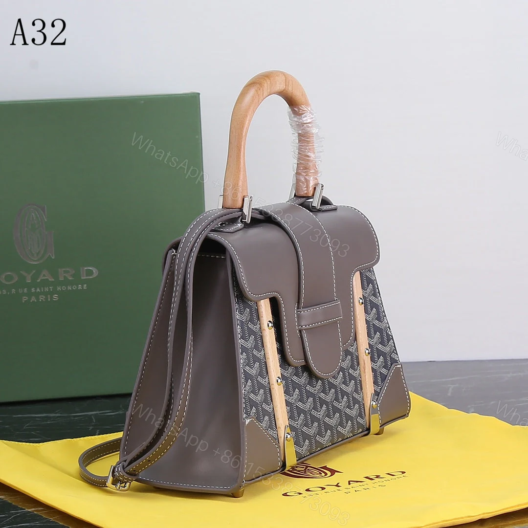 View 6 of GOYARD SAIGON PM BAG GREY 20CM