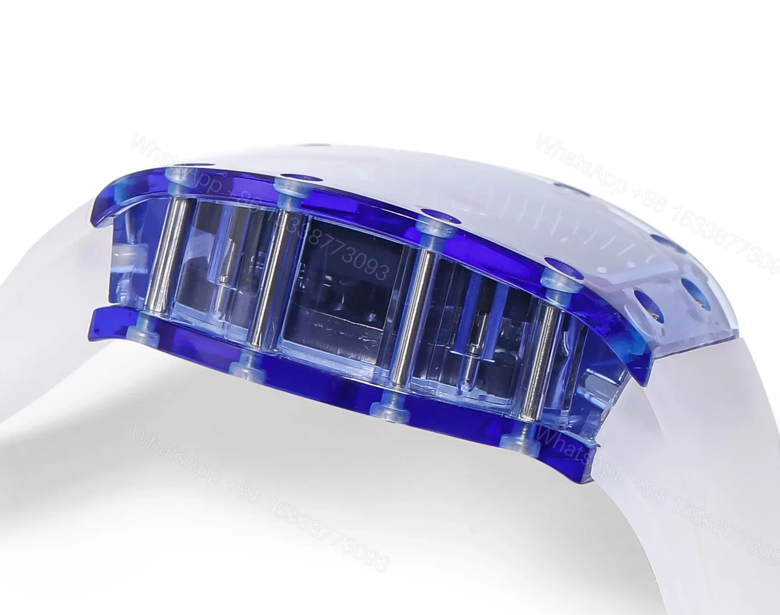 View 7 of BBR Factory MS Factory Blue Skull Tourbillon Watch