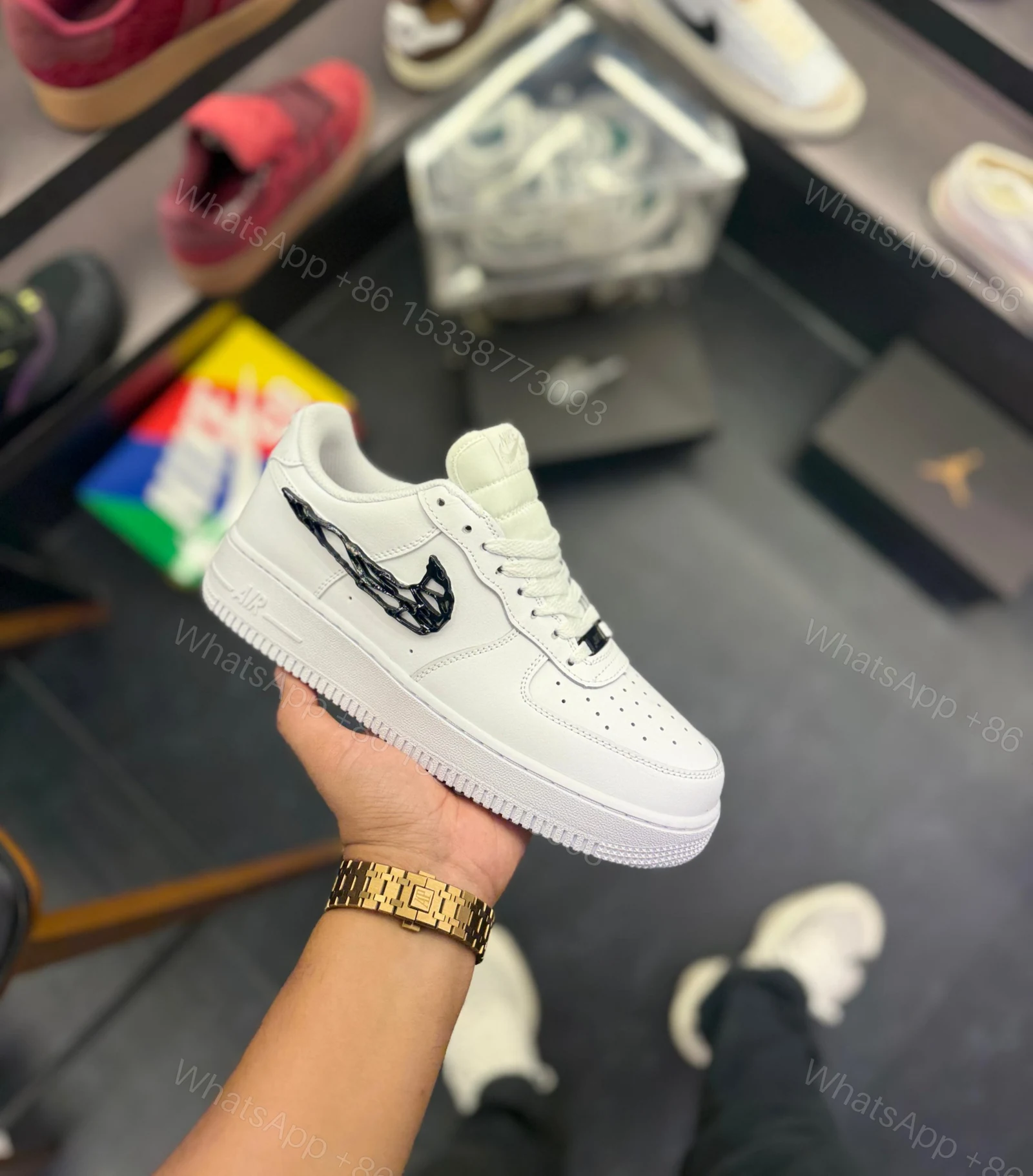 View 7 of FIRST COPY NIKE AIRFORCE ONE MOLTEN METAL VENOM