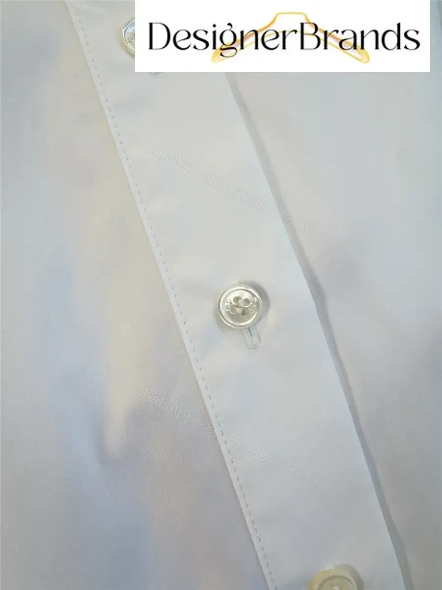 View 6 of Dior White Pure Cotton Poplin Ruffled Dress
