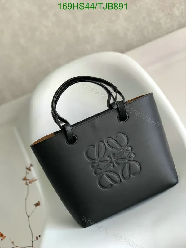 View 21 of Loewe Small Anagram Tote in Brown Classic Cowhide 011830
