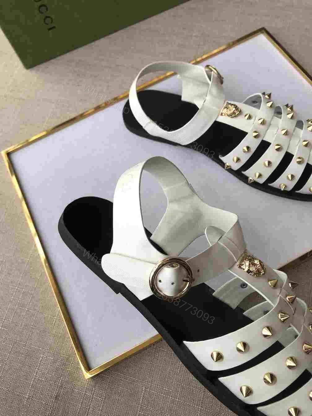 View 2 of GUCCI SANDAL WITH DOUBLE G – SDG003