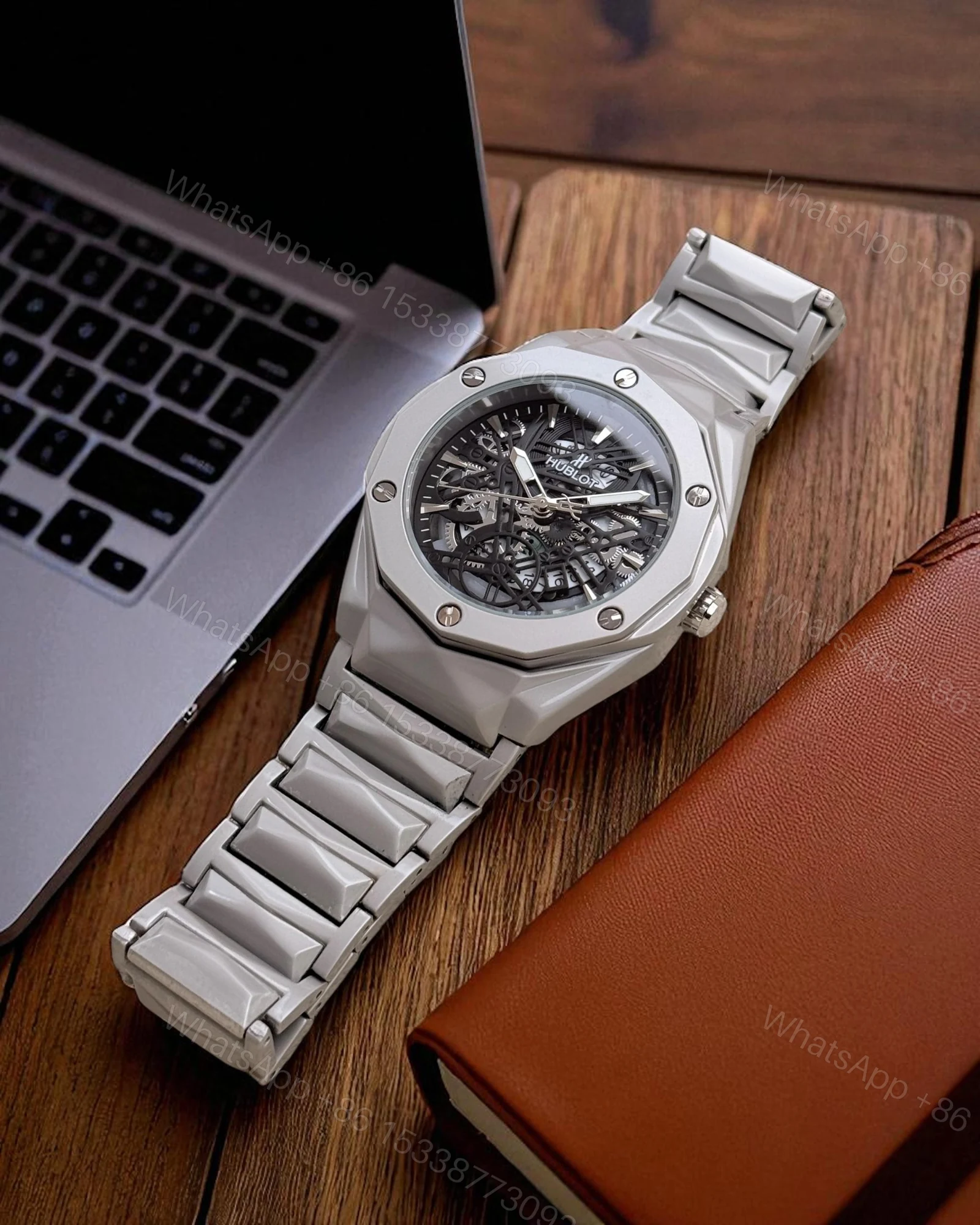 View 4 of FIRST COPY Hublot mens branded watch