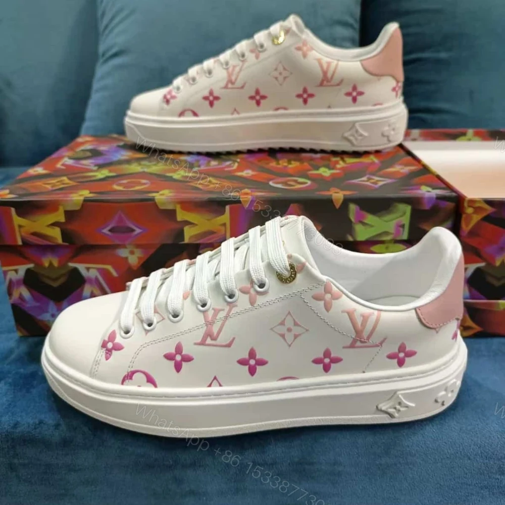 View 2 of Louis Vuitton Time Out Sneaker Monogram Pink