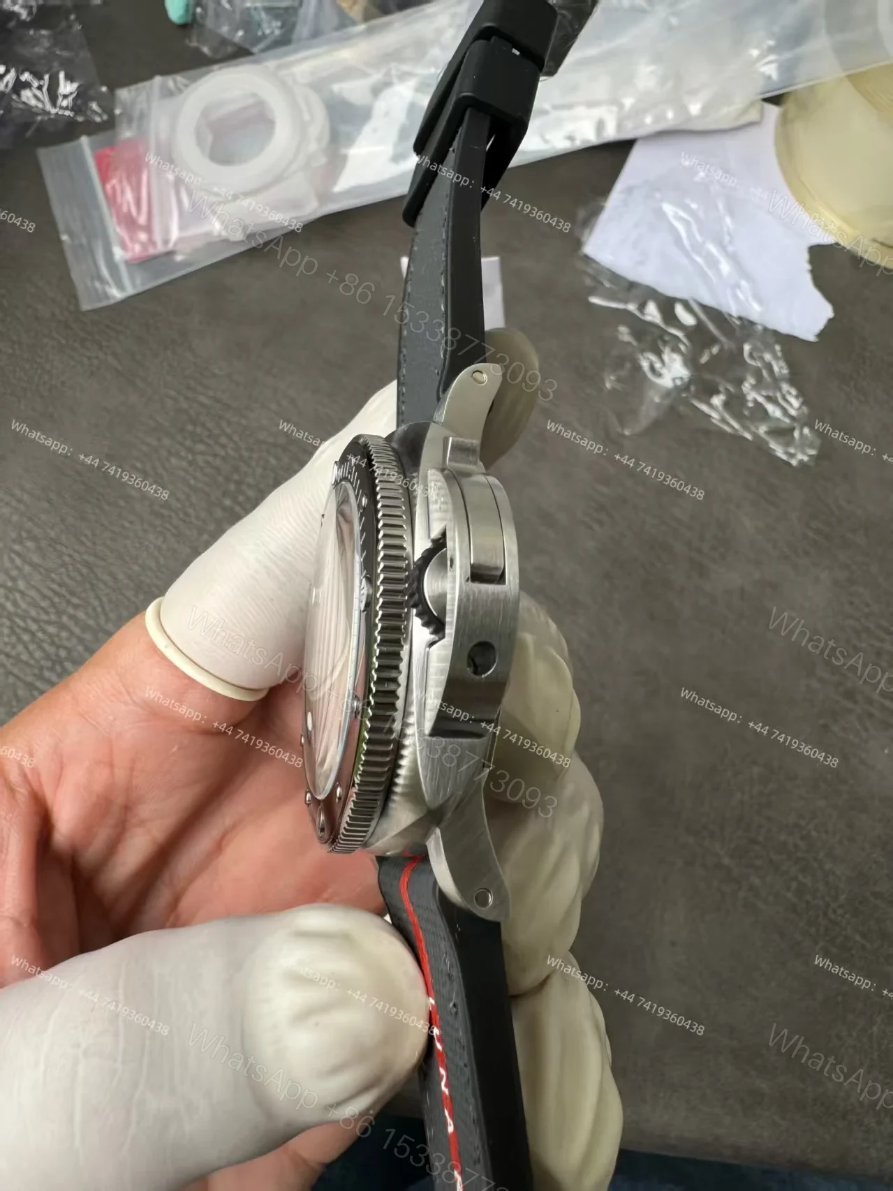 View 11 of Panerai Super Clone Submersible PAM01681 Luna Rossa 44MM