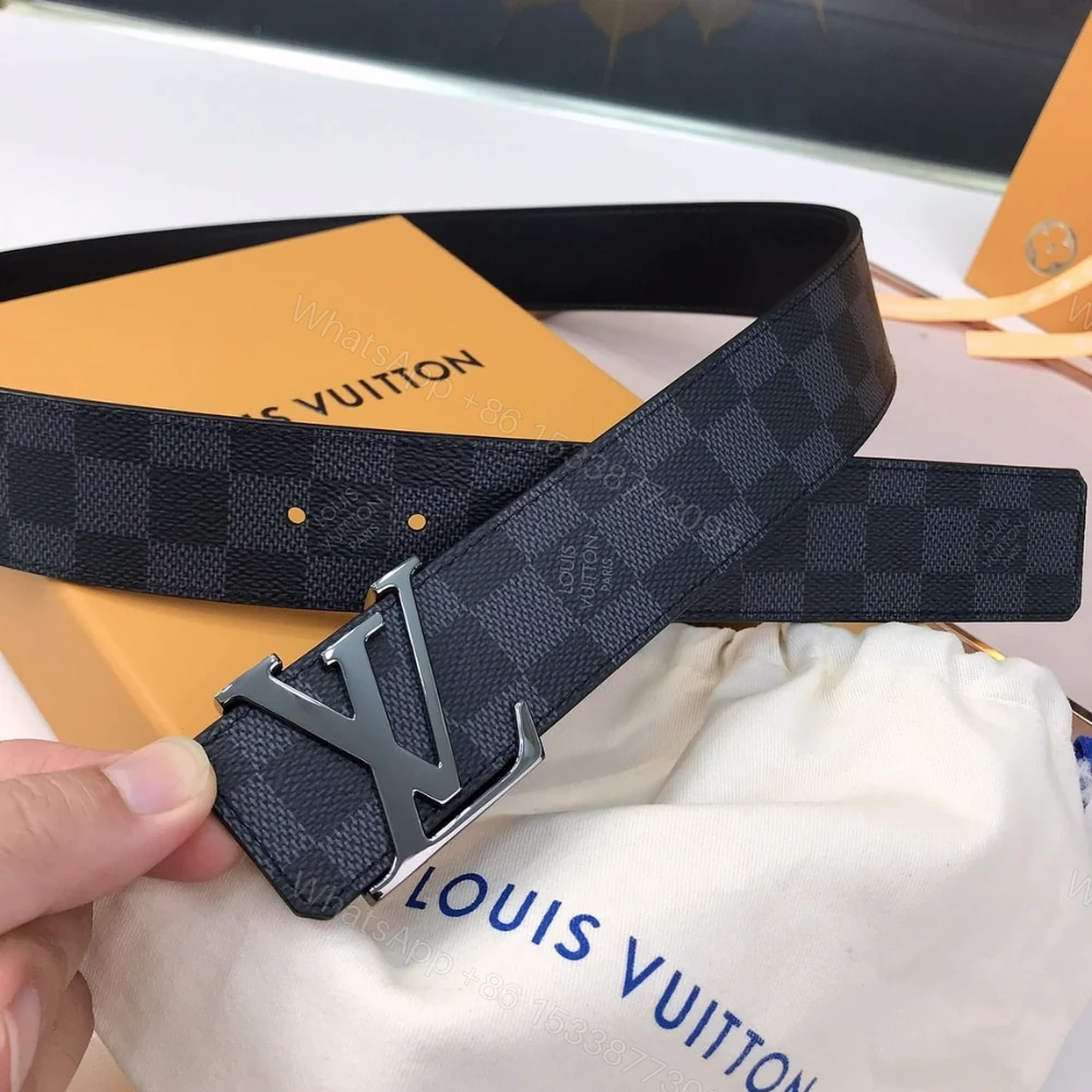 View 3 of Louis Vuitton Ceinture LV Initiales Reversible 4Cm