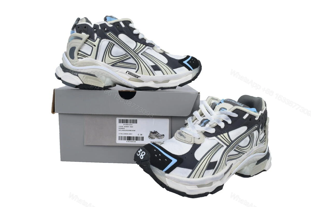 View 6 of Balenciaga Runner Sneaker Lan Bai Hei 772767 W3RNY 0623