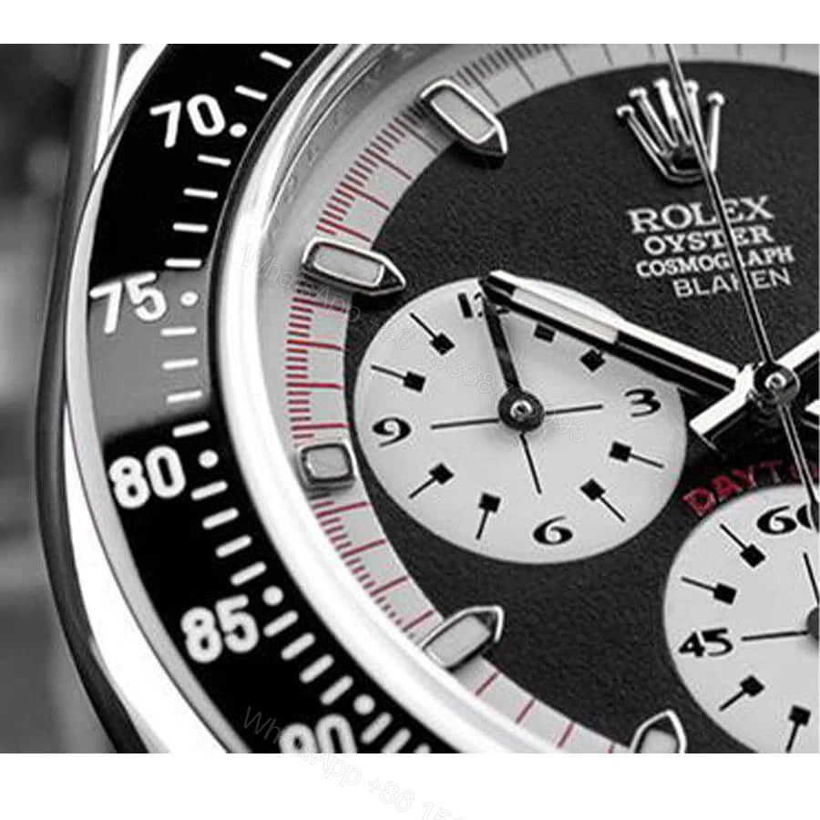 View 2 of Rolex Cosmograph Daytona 116500LN Super Clone: 40mm Steel Black Dial
