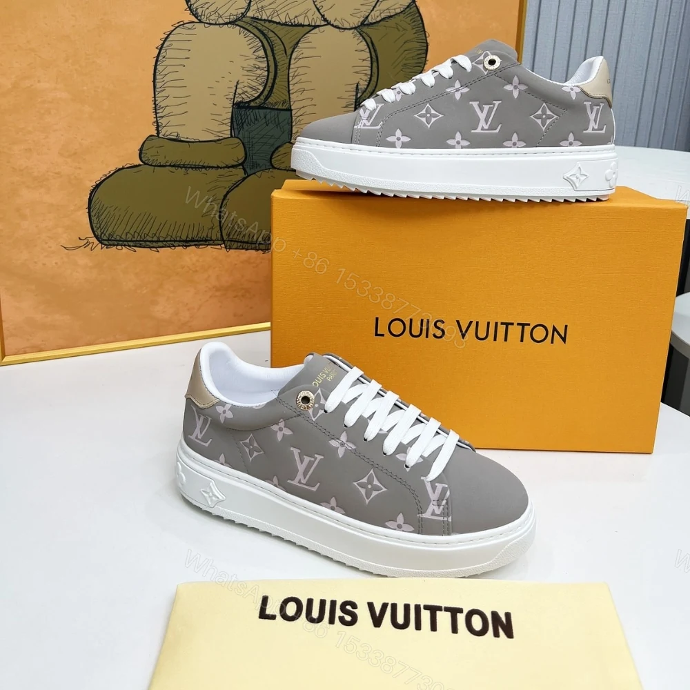 View 2 of LOUIS VUITTON TIME OUT SNEAKER GREY 1AGUVW