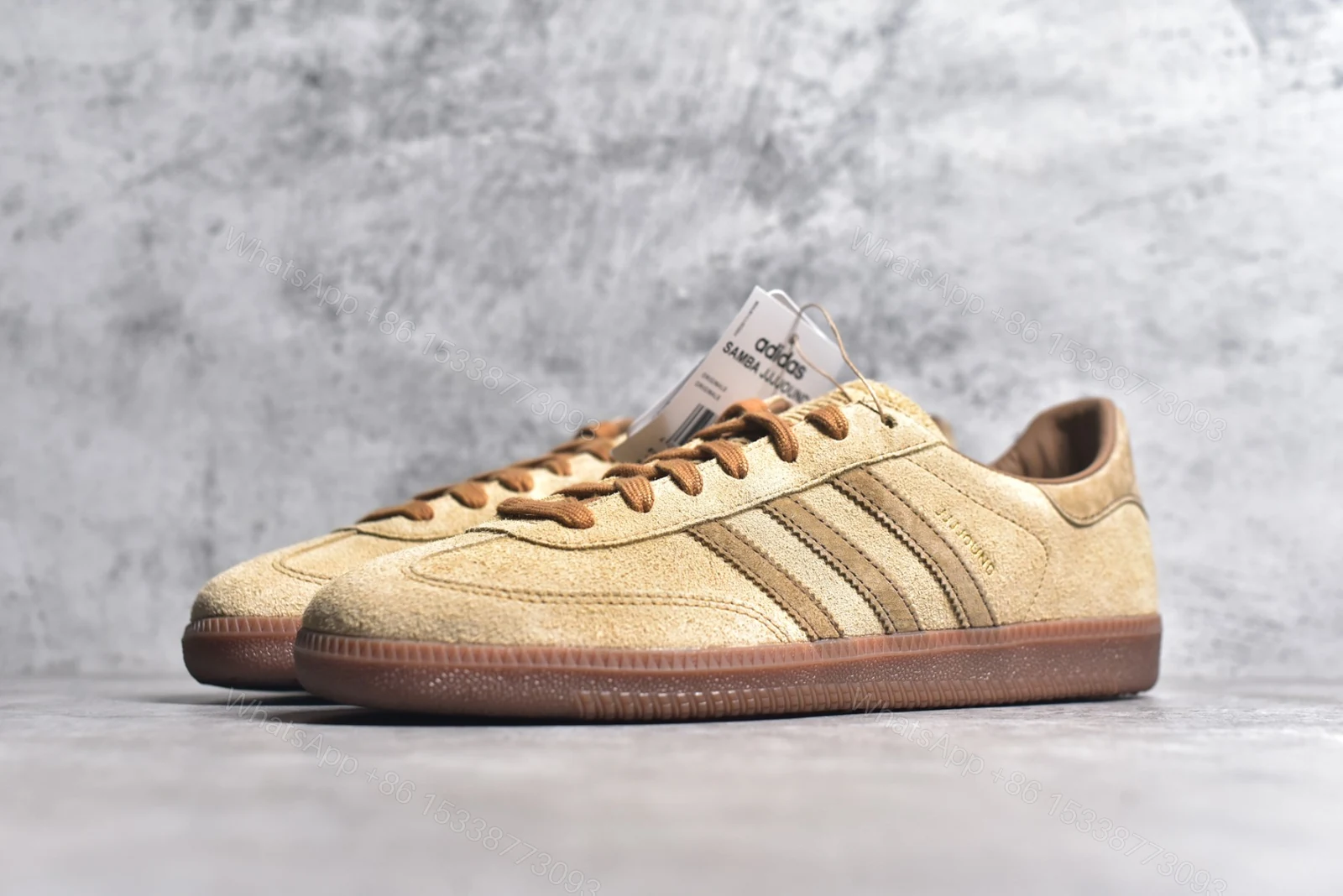 View 2 of Adidas Samba OG JJJJound Tobacco
