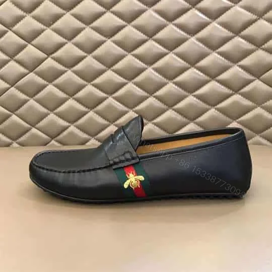 View 5 of GUCCI BEE WEB DRIVING SHOES – LDG003
