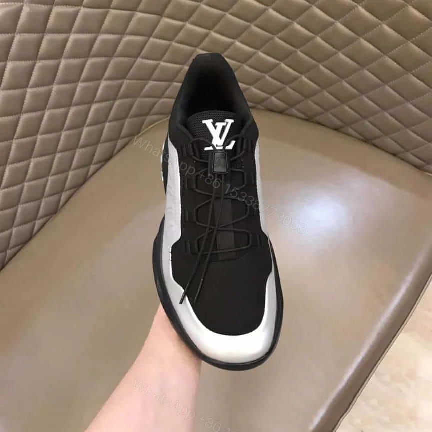 View 3 of Louis Vuitton Millenium Sneakers In Sliver – Lsvt279