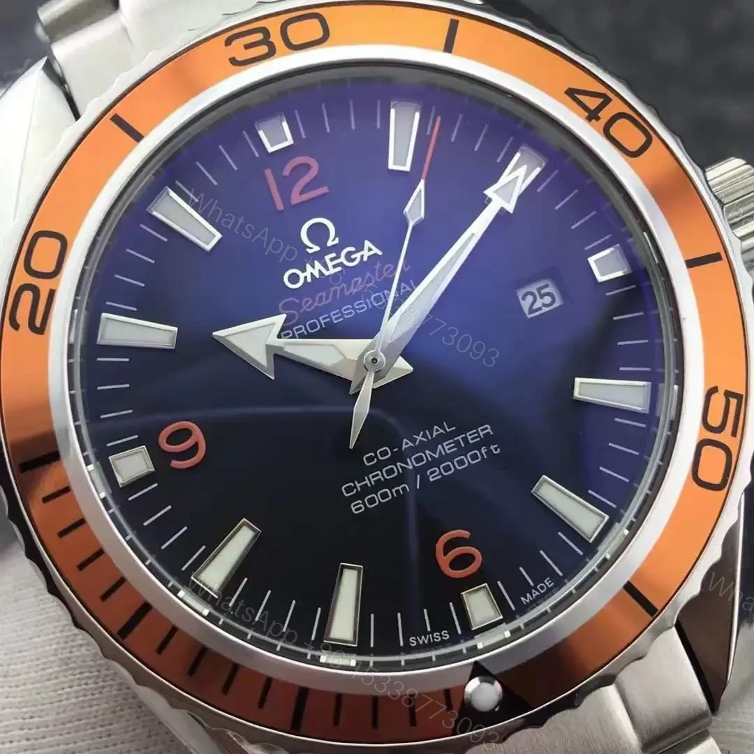View 6 of Replica Omega Planet Ocean Orange Bezel