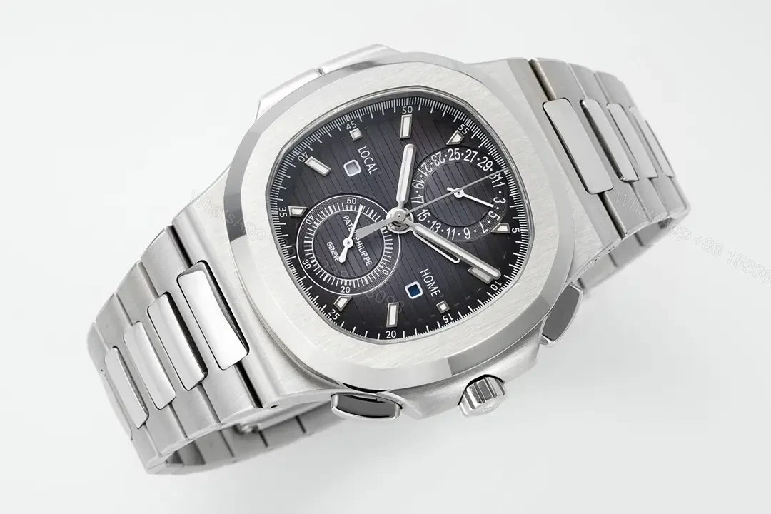 View 4 of Patek Philippe Nautilus Gold Eagle 5990/1A Silver Watch