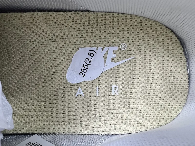 View 8 of White-White Gold Nike-Inspired Low-Top: Luxe Matte Leather Sneakers