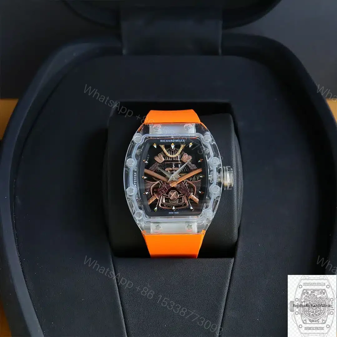 View 4 of Replica RM 047 New Samurai Armor Orange Strap
