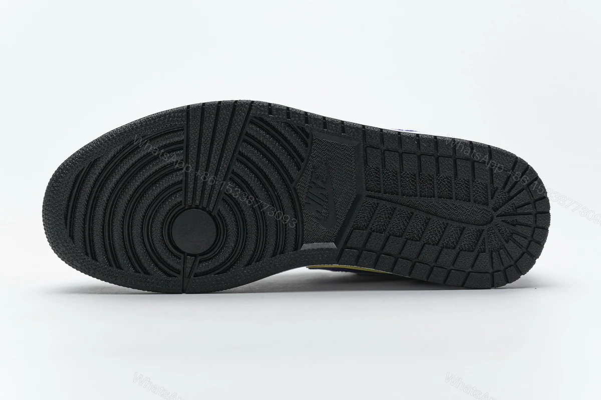 View 6 of Air Jordan 1 Low Lakers Top 3 CJ9216-051