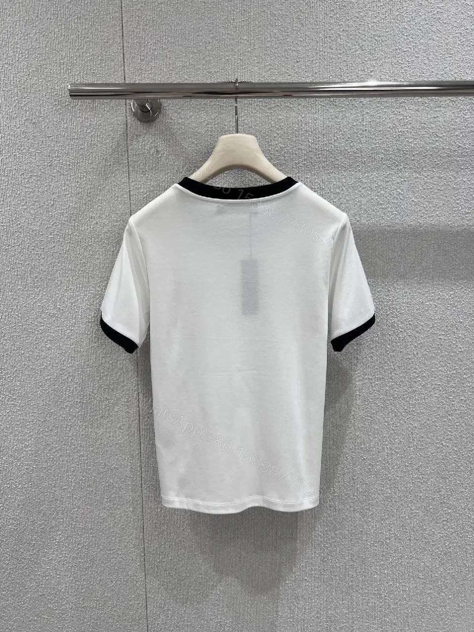 View 11 of Monochrome Versace Tee: Elevated Everyday Comfort
