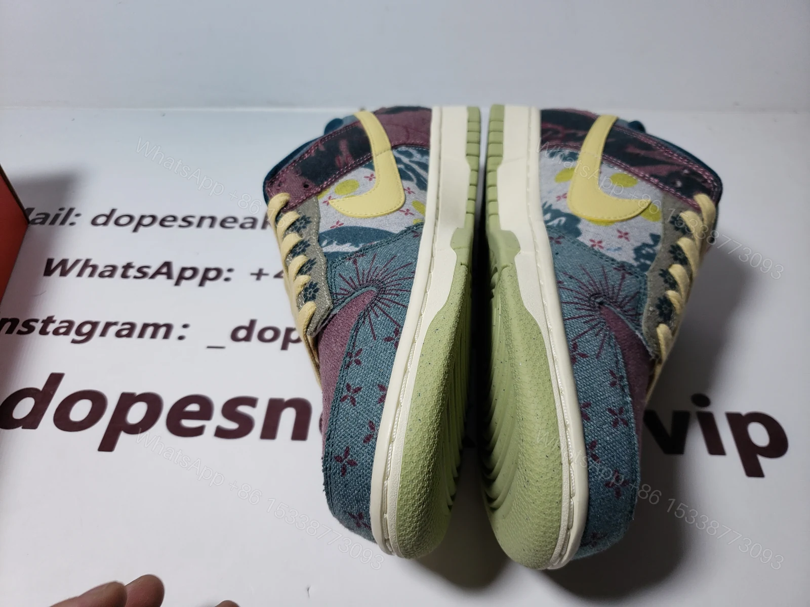 View 2 of Nike Dunk Low Community Garden CZ9747-900