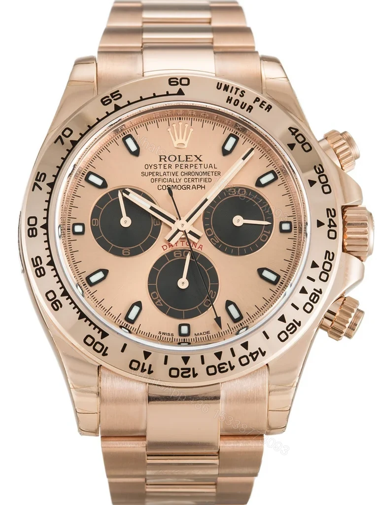 Replica Rolex Daytona Rose Dial 116505 — view 1