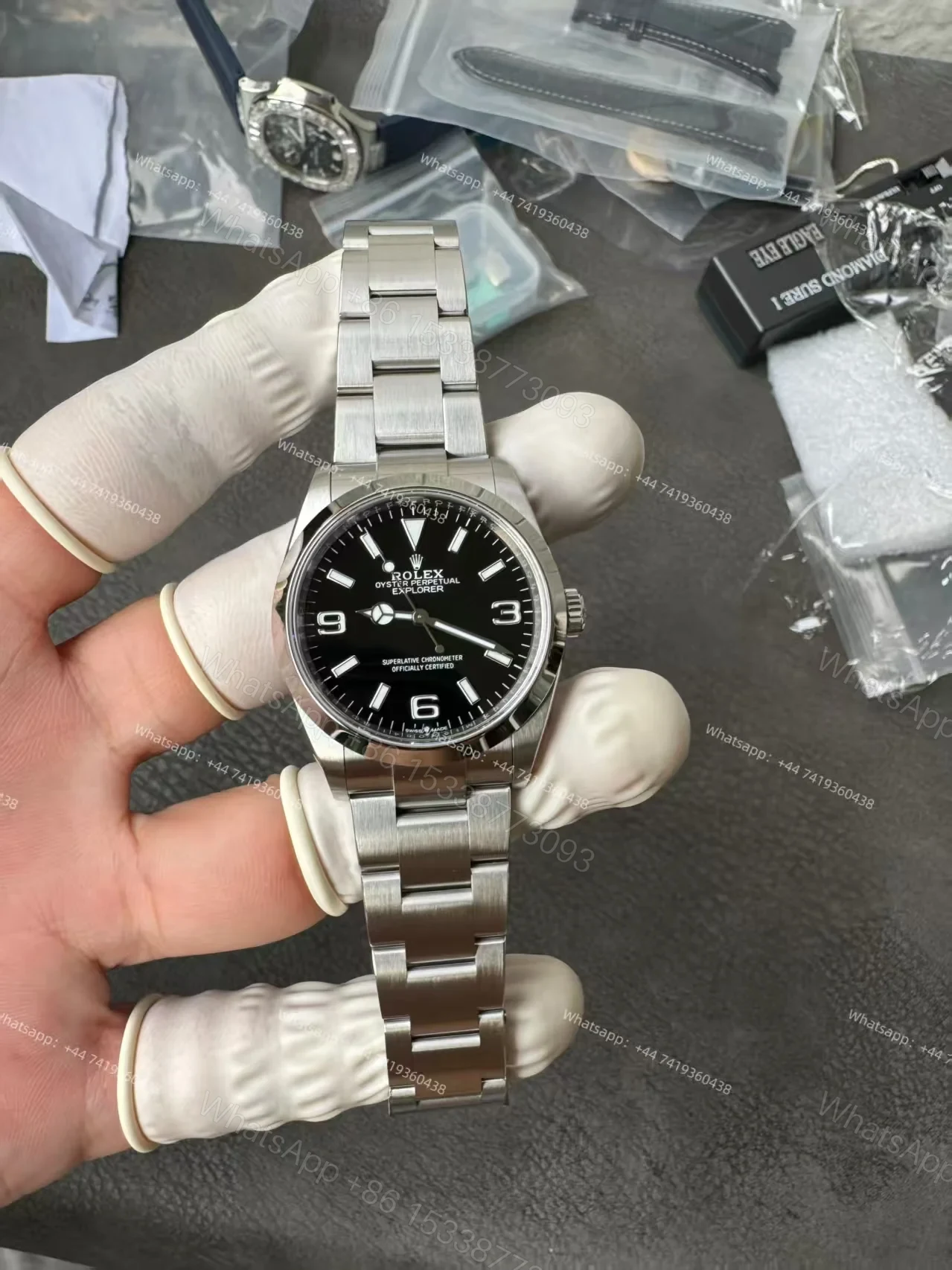 View 2 of Rolex Explorer M124270-0001 1:1 Replica Black Dial 36MM 3230 Movement Super Clone Watch